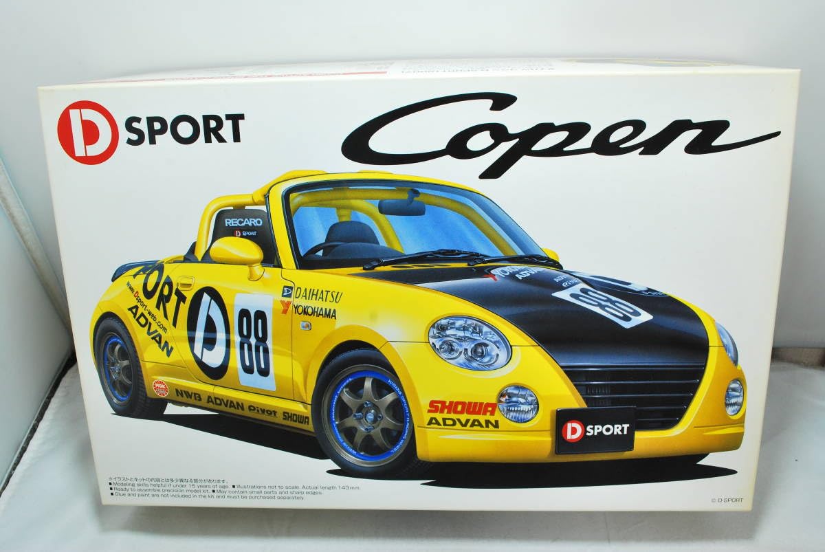 Amazon.co.jp: ！ アオシマ 124 D-SPORT （ディースポーツ） ダイハツ 