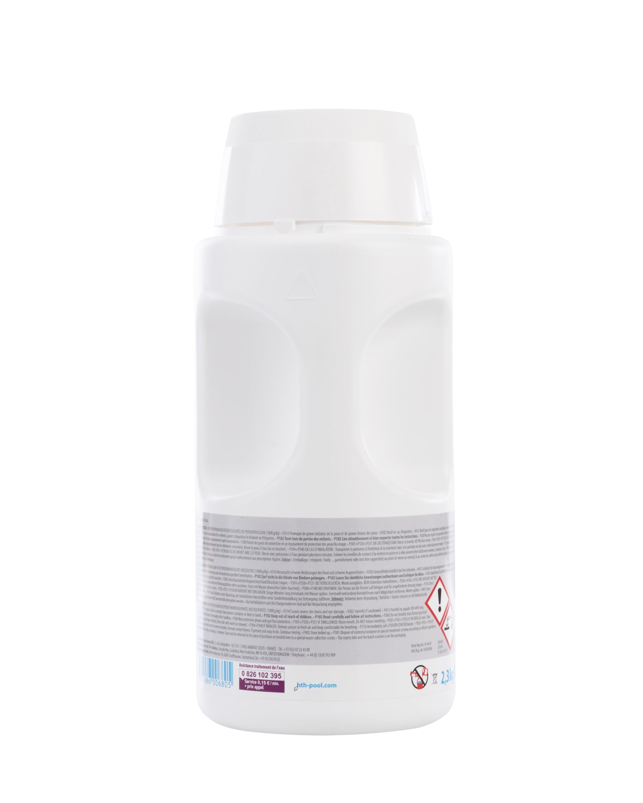 HTH Brome Choc Brome Activator Oxygen Shock 2,3 kg - Désinfection Douce
