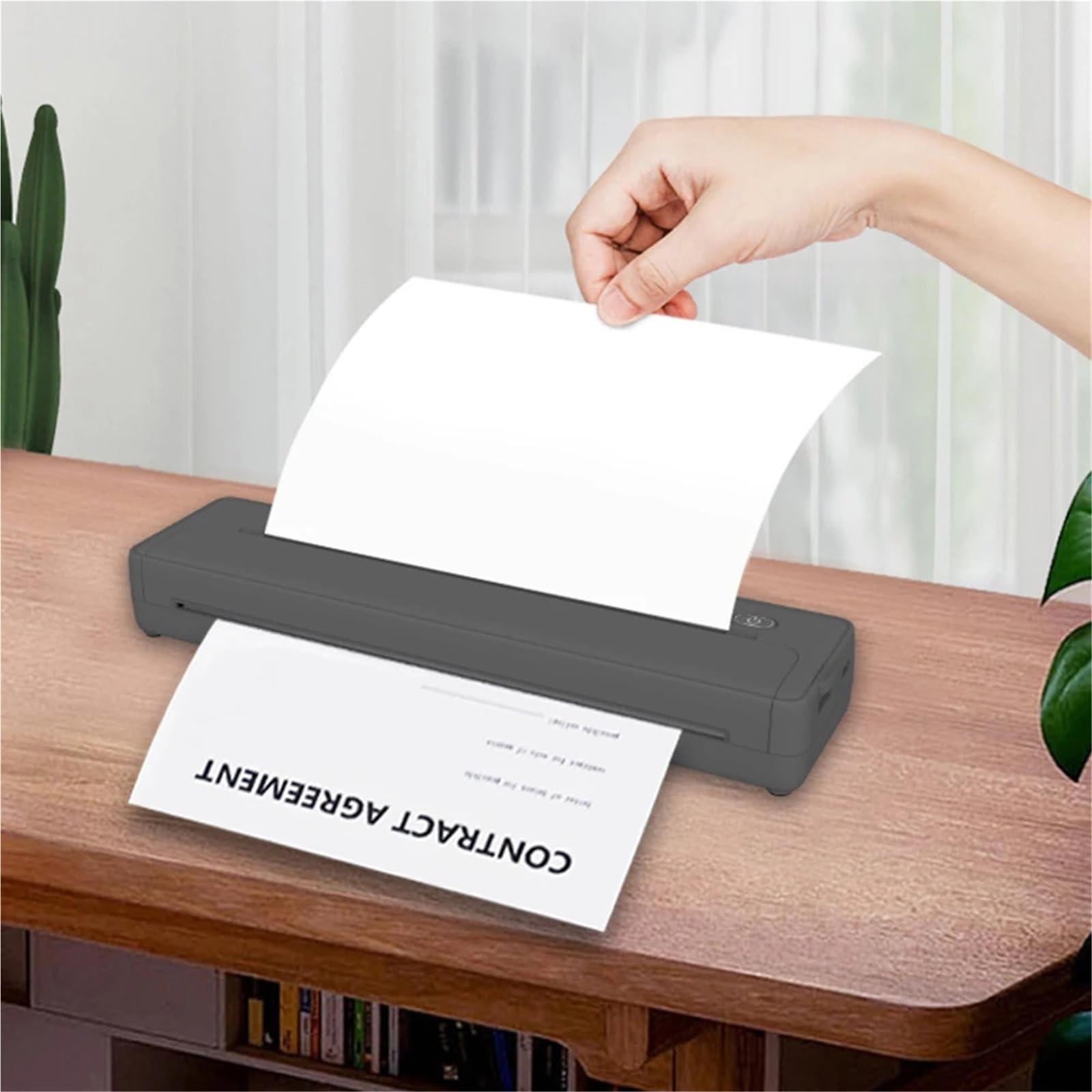 Carta Per Stampante A4 100/200 fogli A4 Carta termica pieghevole Stampa continua Riconoscimento automatico Multiuso(200Pcs)
