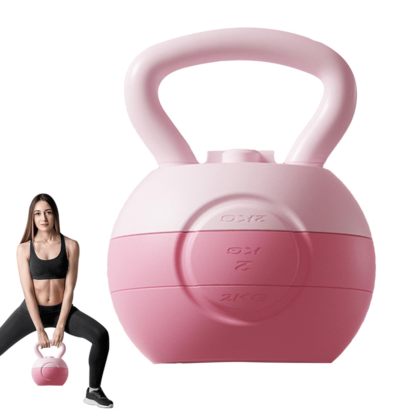 Kettlebell obciążeniowy, fitness kettlebell | Regulowane hantle kettlebells - Kettlebell do treningu hantli, sprzęt do treningu całego ciała