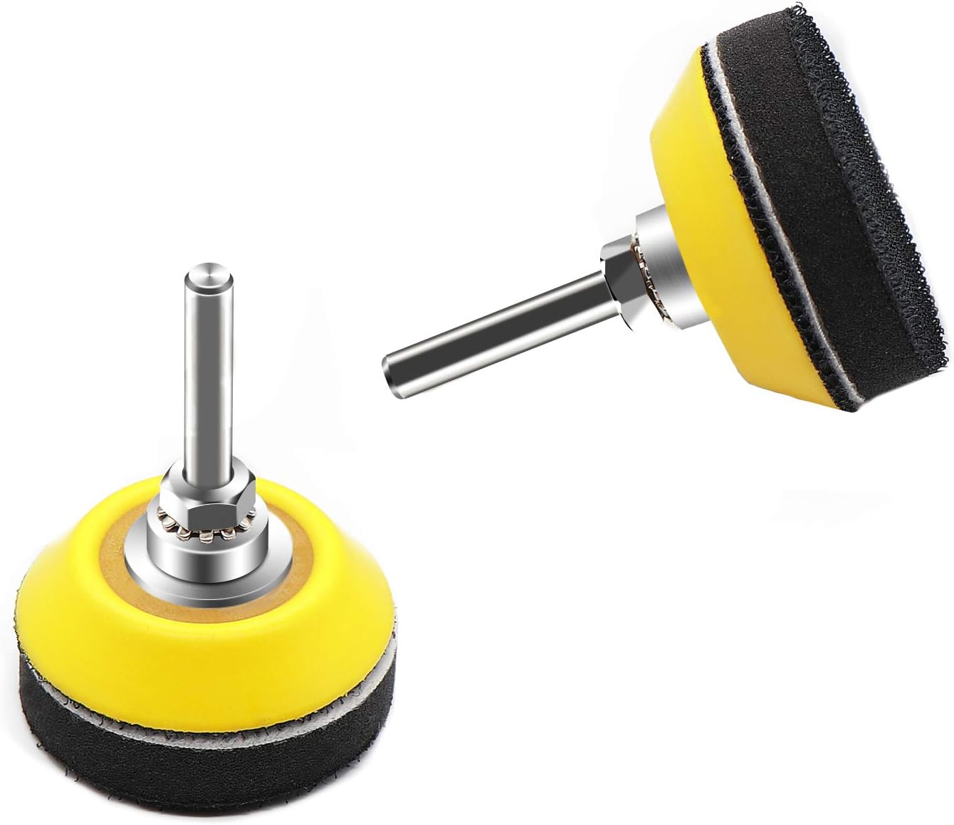 2 Inch(50mm) Hook and Loop Buffing Pad for Sanding Discs, Rotary