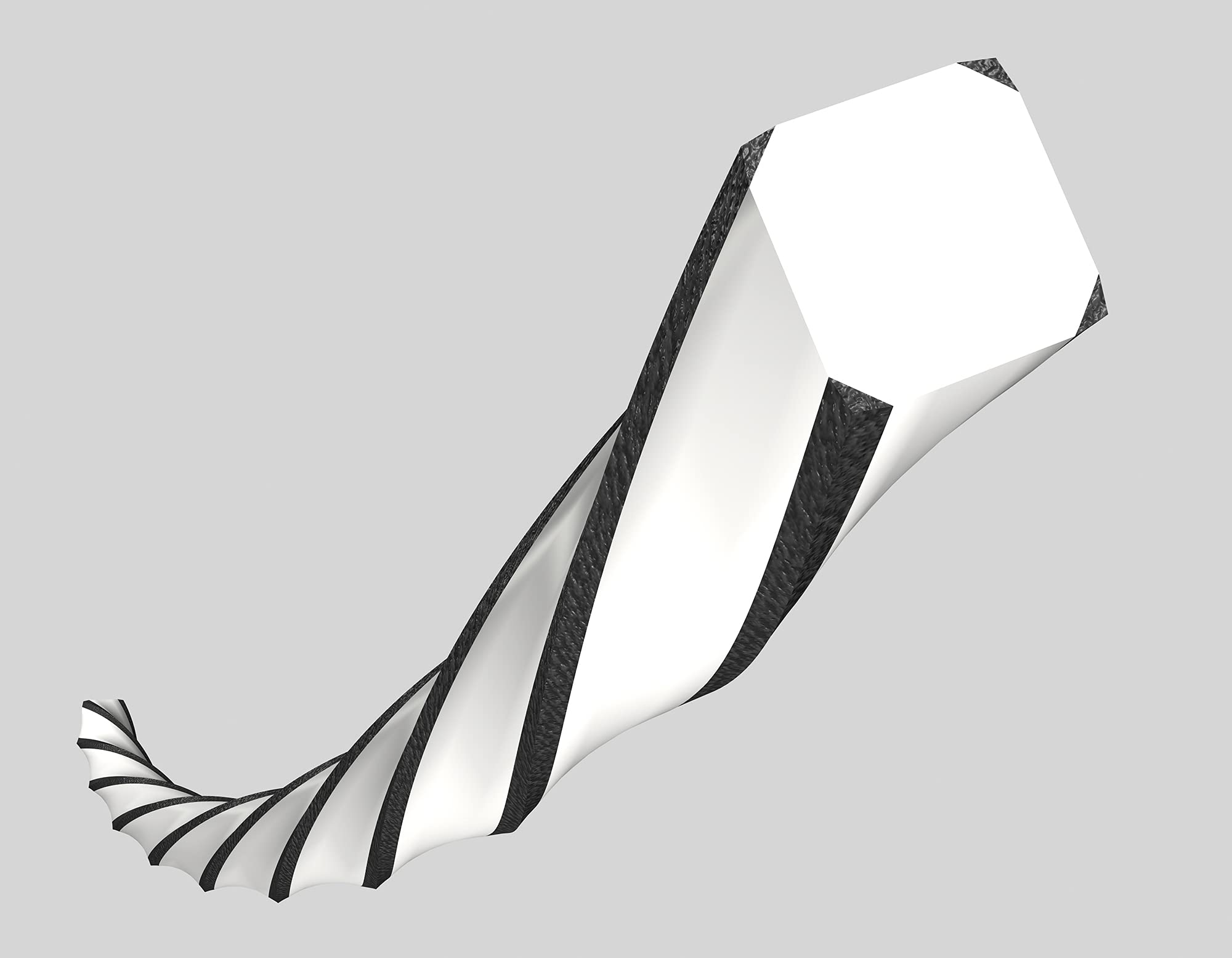 RATIOPARTS Hybrid Twist Mähfaden Ø 3,3 mm Länge 220 m 4-Kantfaden mit Aluminiumpartikeln für Freischneider