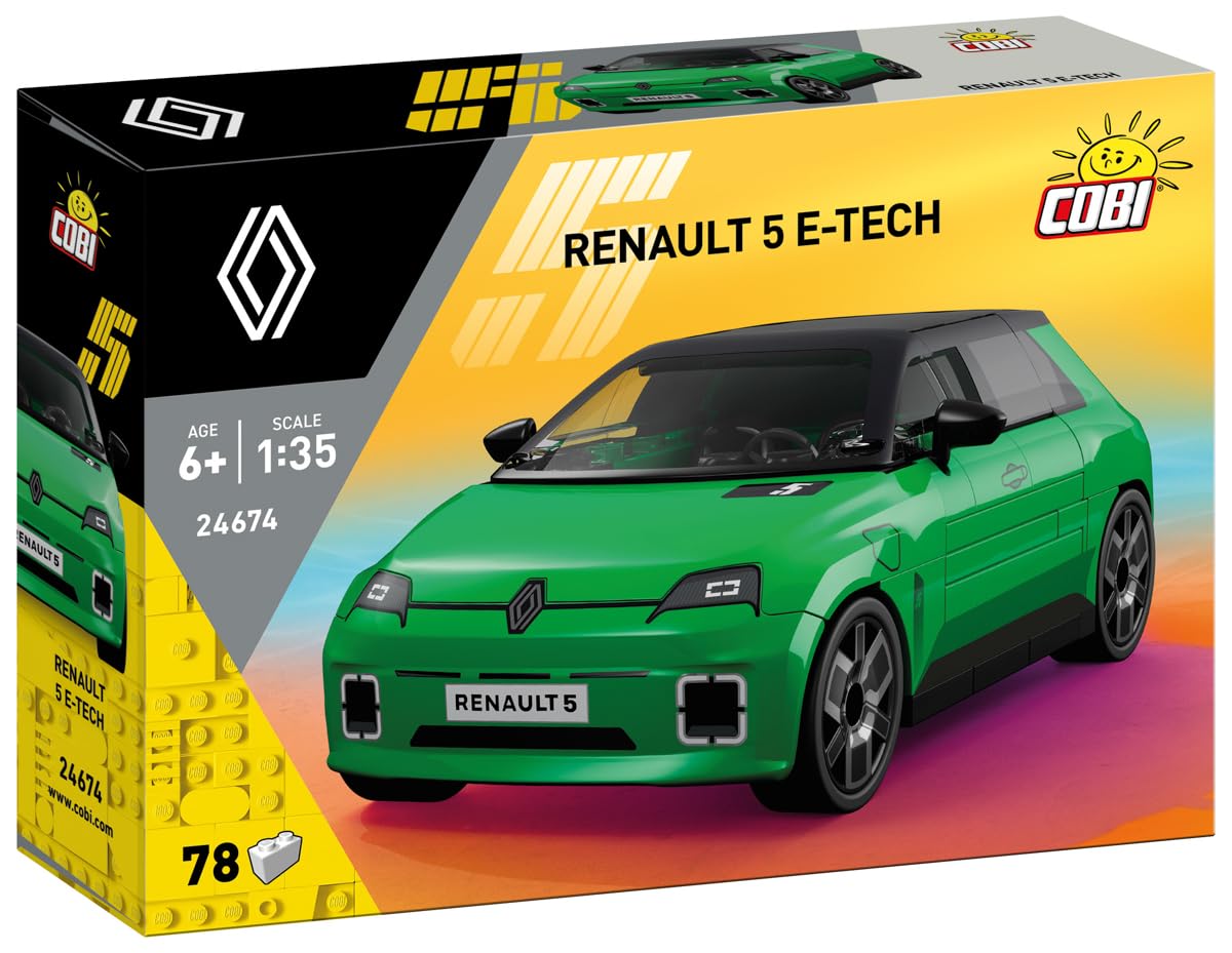 Renault 5 e-Tech (Green)