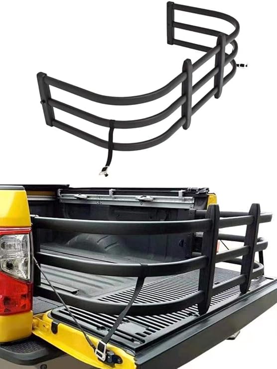 TKMAUTO Black Truck Bed Extender for 20052023&Jeep Gladiator