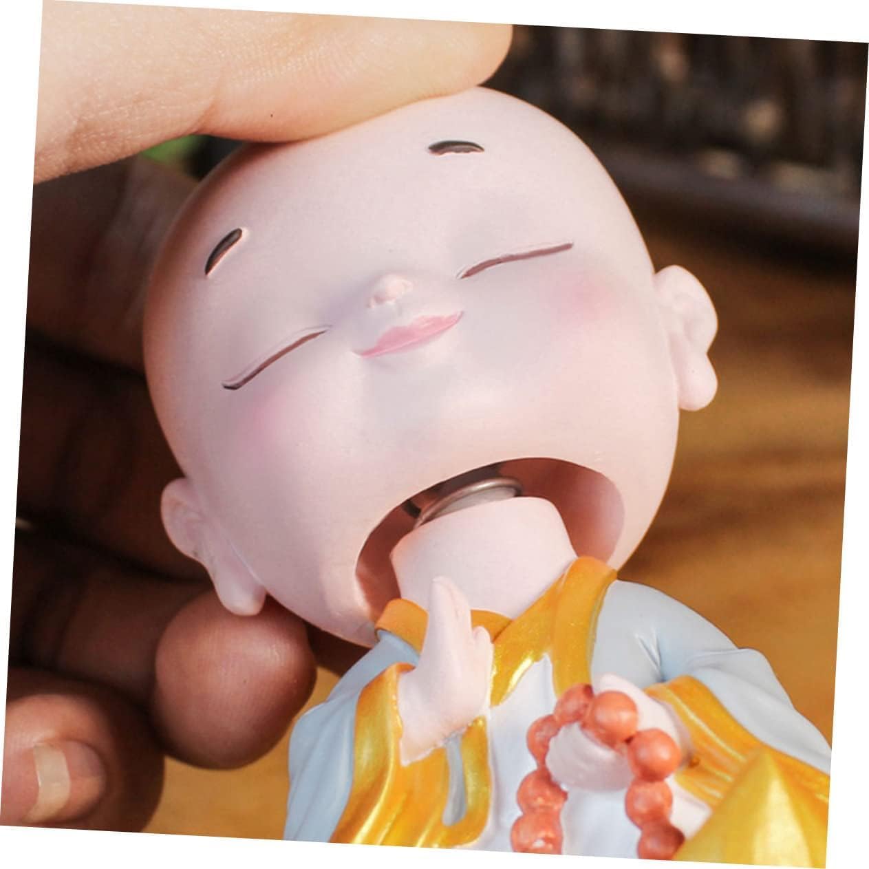 Transform Your Space: Adorable Little Monk Buddha Statue for Serenity and Style