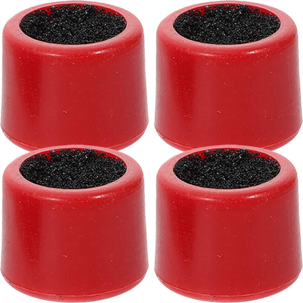 BESPORTBLE 4pcs Leather Tip Sander Billiard Cue Tip Shaper Pool Cue Sander Billiard Supplies Portable Plastic Portable Pool Shaper Trimmer