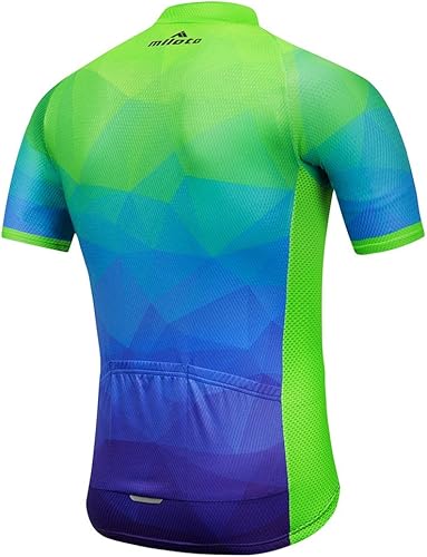 Vista 2 de Uriah Men's Cycling Jersey Short Sleeve Breathable