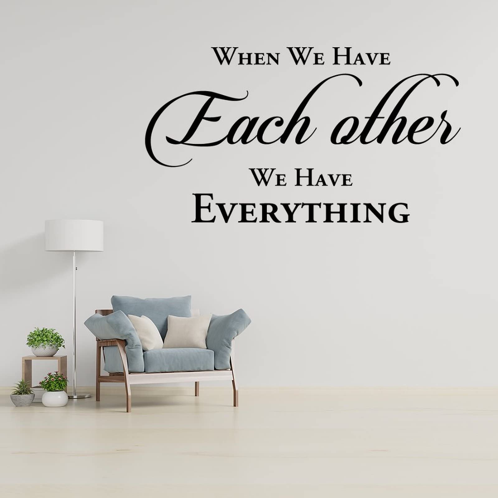 Vinilos decorativos de frases inspiradoras para pared de hogar y colegios de 22 pulgadas