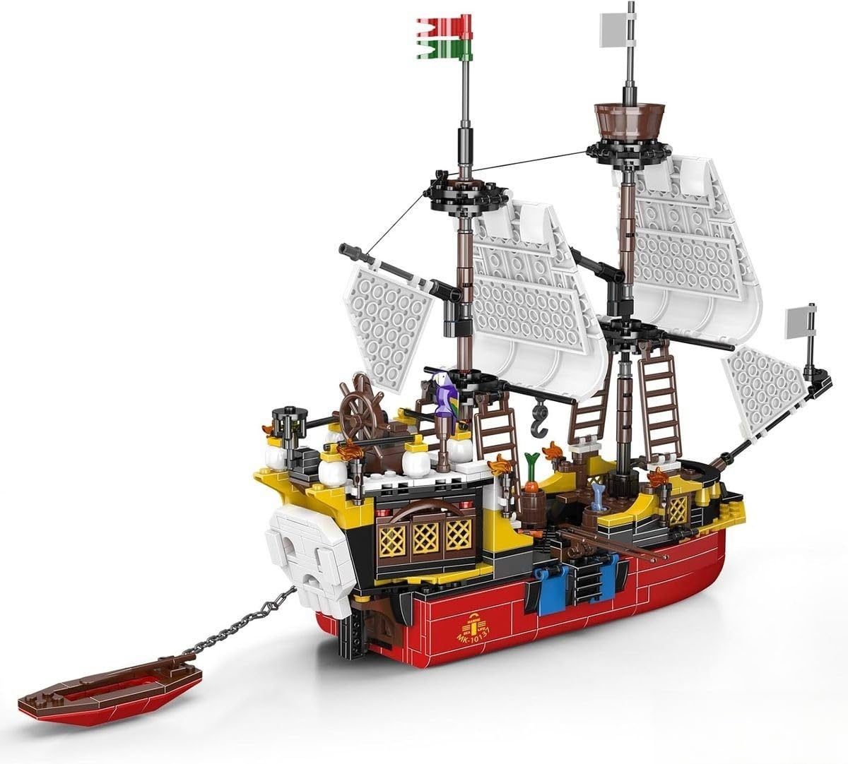 Mould King Redbeards Rache Piratenschiff 10137