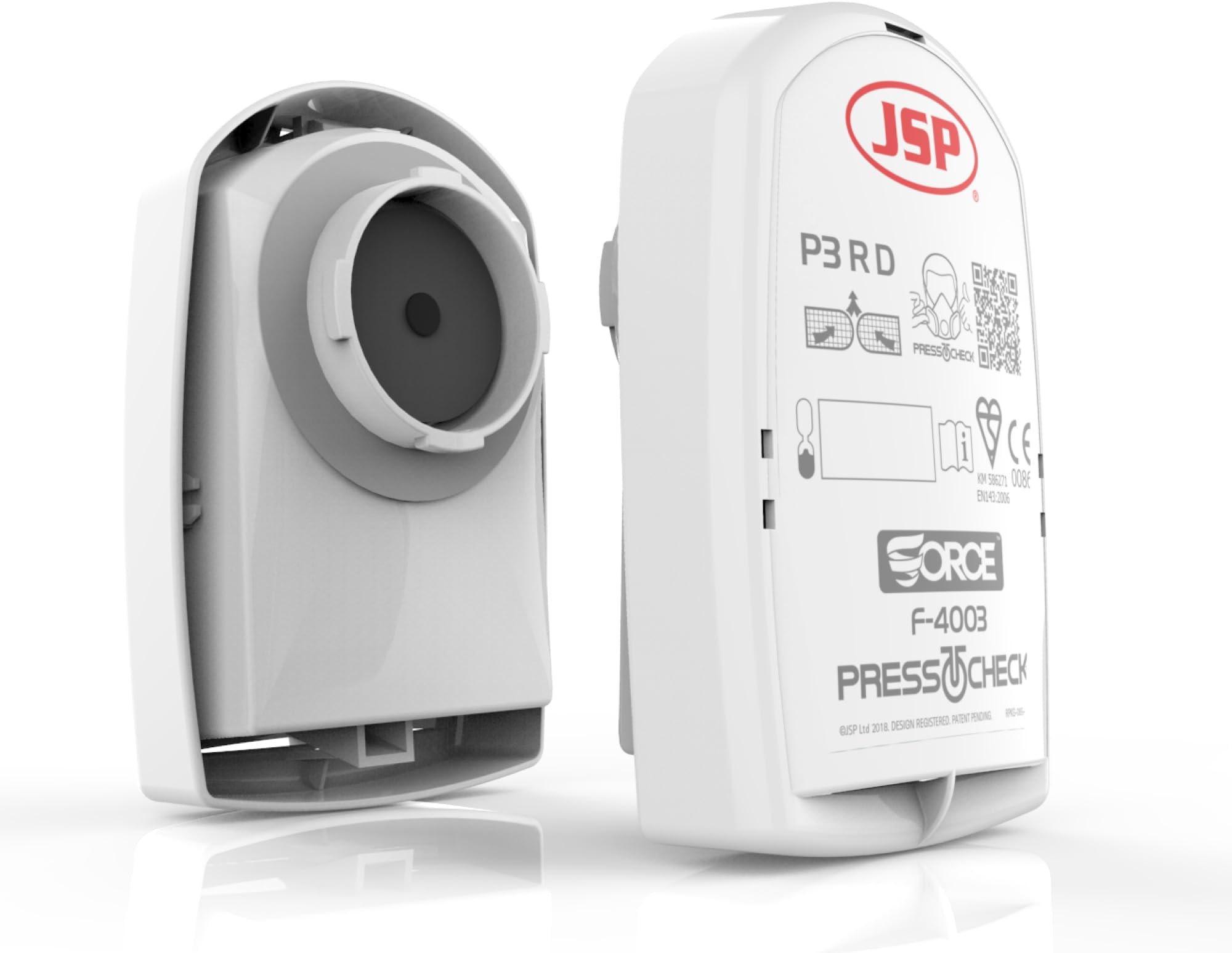 JSP Press to Check P3 Dust Filters - Pk 2 - (BMN990-001-700)