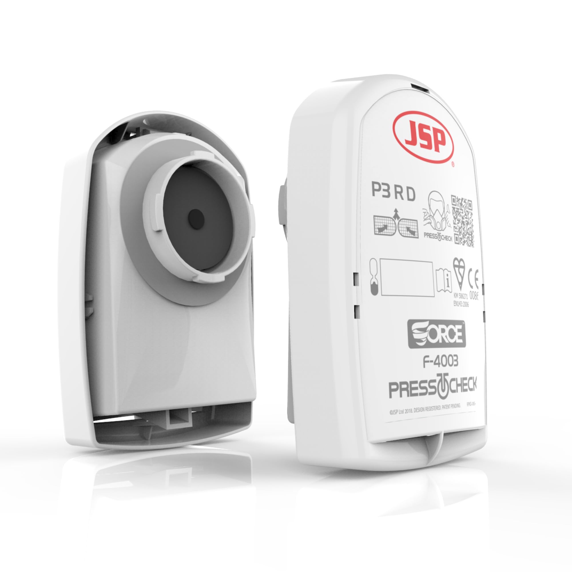 JSP Press to Check P3 Dust Filters - Pk 2 - (BMN990-001-700)