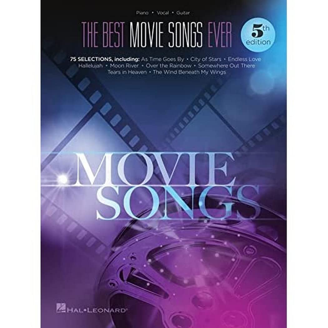 The Best Movie Songs Ever Songbook - 5th Edition - Piano, Vocal and Guitar