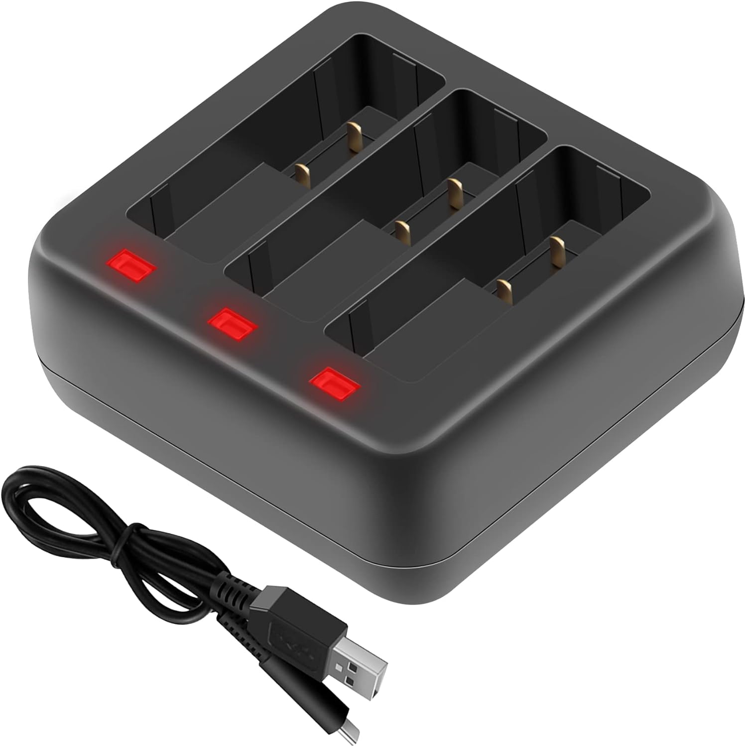 Battery Charger Compatible for DJI Action 3, Sports Camera