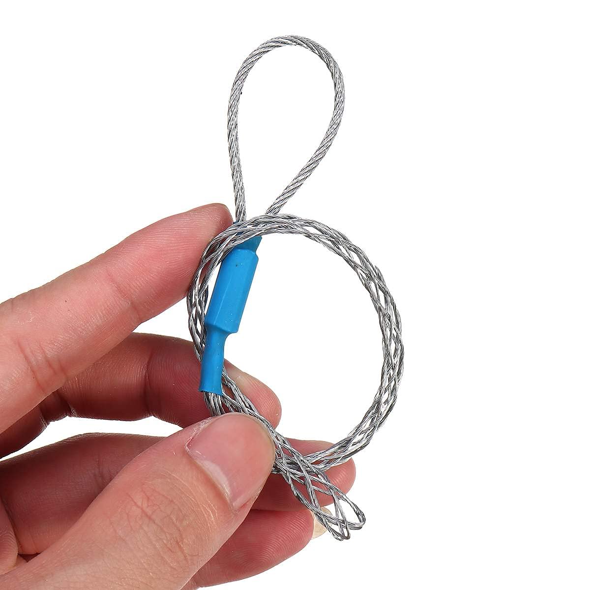 Cavo Tirando Grip Kit Calzino Zincatura Acciaio Antiscivolo Tubo Cavo Filo Tirando Manopole Lassos Set Flessibile Occhio Mesh Rope Set