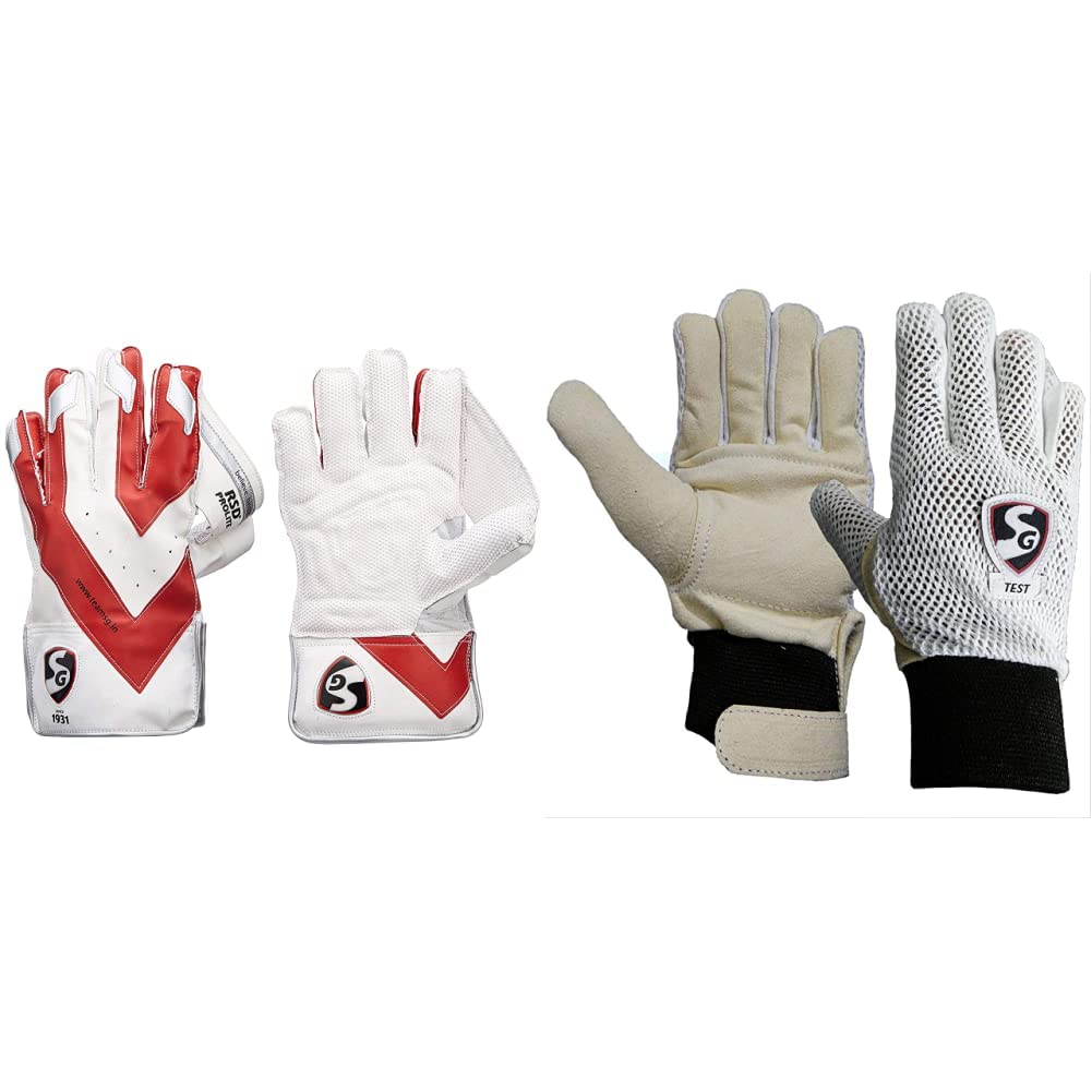 SG RSD Prolite Wicket Keeping Gloves, Adult (Color May Vary) Test Inner Gloves, Adult (Color May Vary)-picture-36