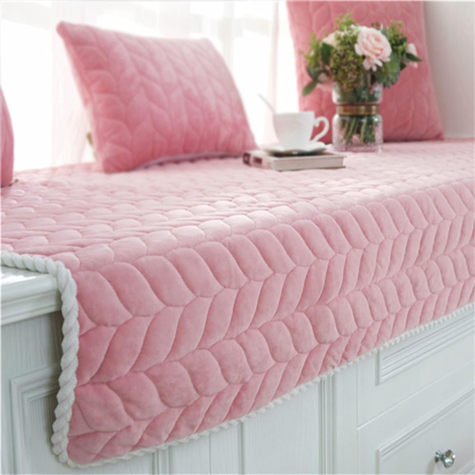 Amazon.com: JeogYong Short Plush Thicken Bay Window Mat Non-Slip ...