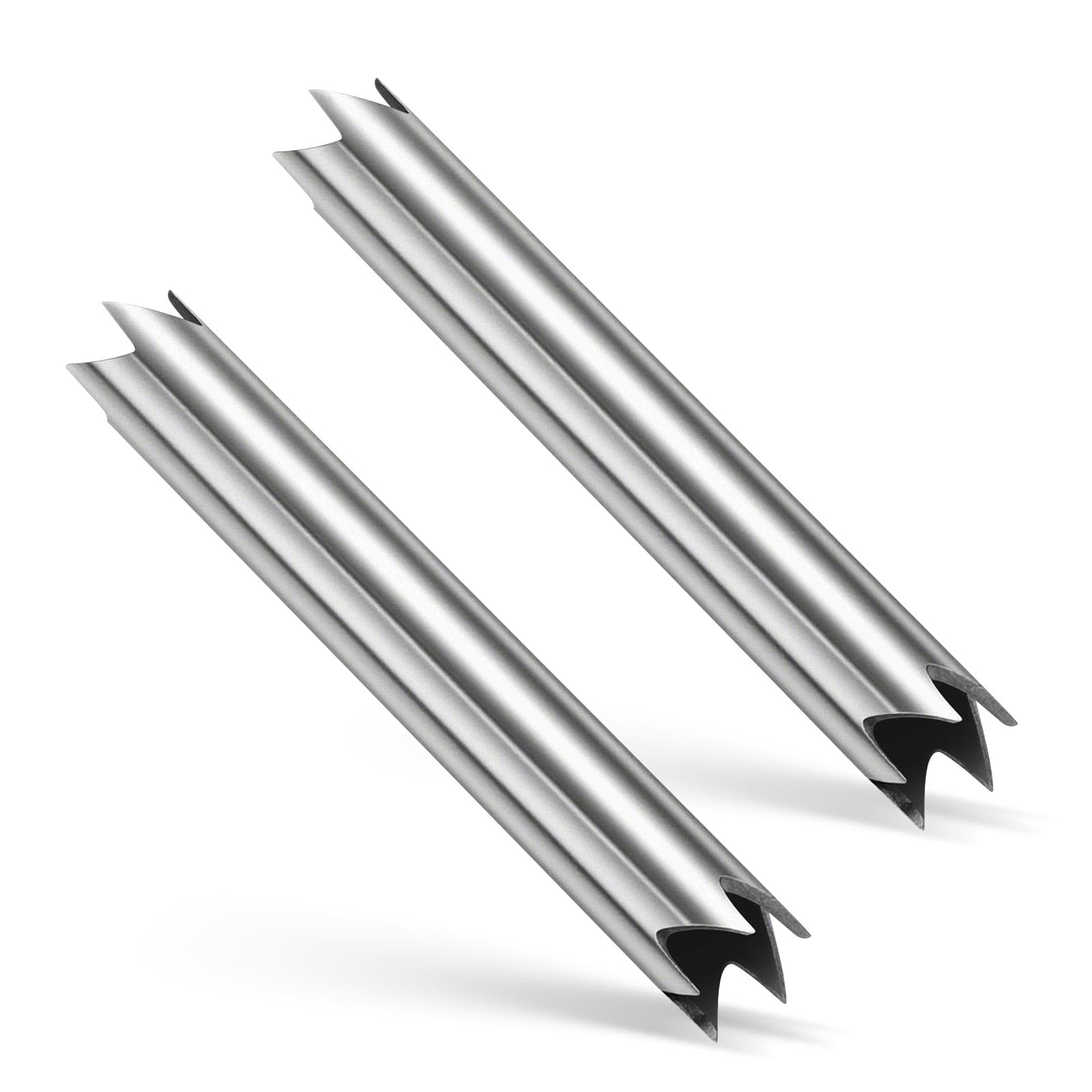 ColumPRO 2PCS 1/4" Screw Extractor Bit, Dual-Ended Sawtooth Drill Bit for Removing Stripped & Broken Screws, Clean Cut Bolt Remover for Wood, Metal & Plastic, Fits Power Drill & Drill Press