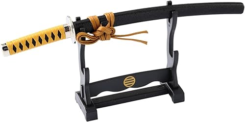 Mini espada japonesa samurái abrecartas Ninja Productos adecuados para regalo (Hijikata Toshizo) (MT-34I)