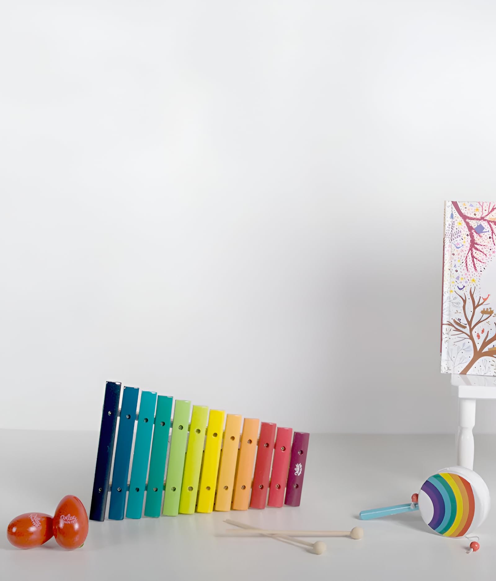 Vilac Xylophon Rainbow Ciel, 8359, Wielokolorowy