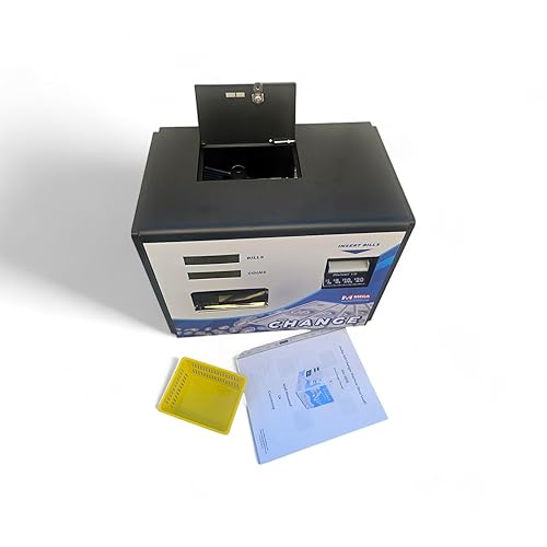 Miniatura 6 de Máquina cambiadora de billetes de dólar, máquina expendedora de monedas ajustable para negocios, ranuras, salas de juegos, tiendas de lavandería