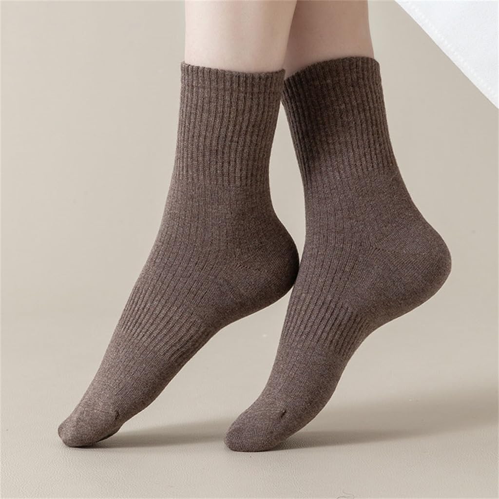 Mid Length Socks Spring and Autumn Styles Cotton Micro Pressure Slimming
