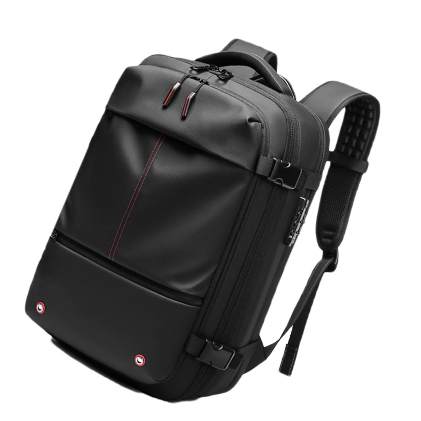 Mochila Air Vacuum de 60 litros expandible con compartimento para computadora, impermeable, embalaje al vacío, separación seca y húmeda para hombres, mujeres, negocios, aventura al aire libre