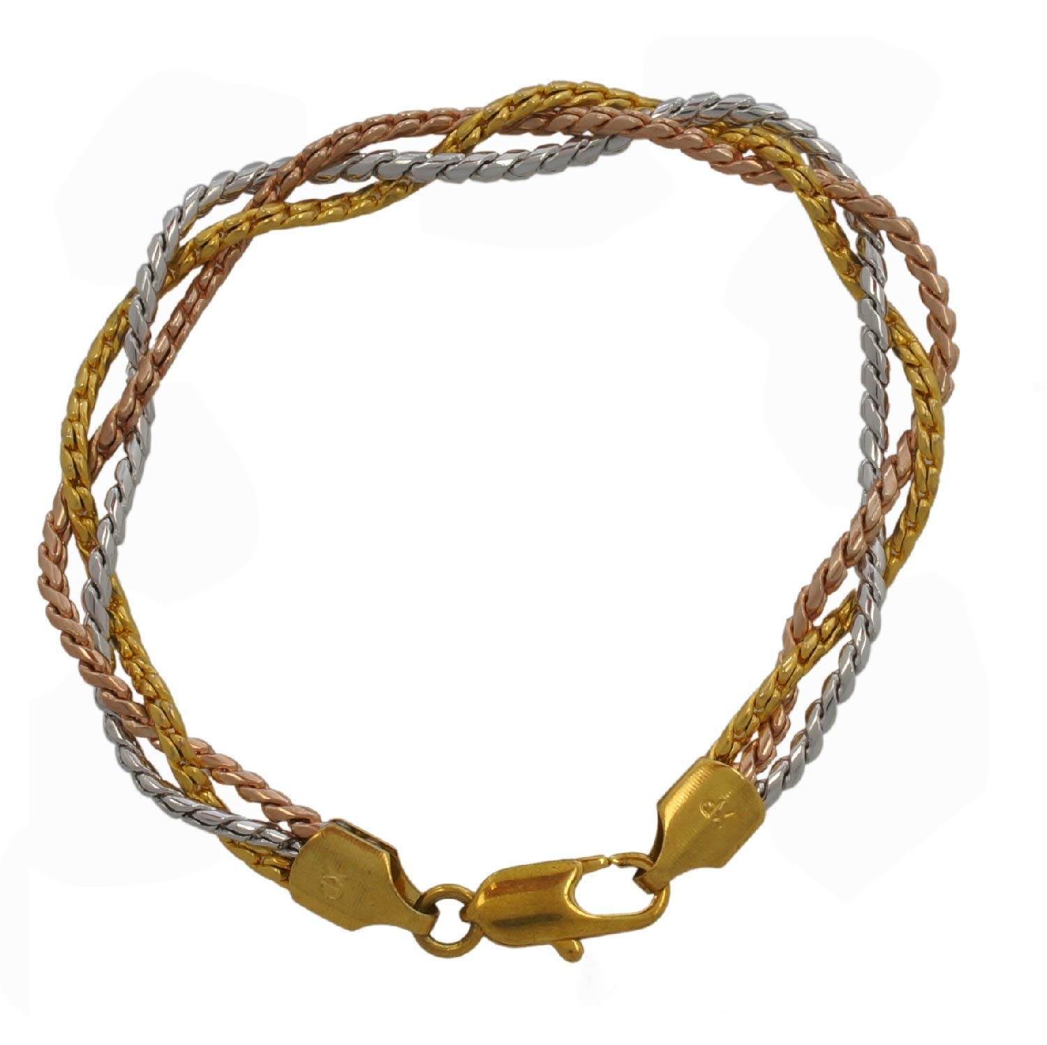 VAMA Fashions 1Gm Gold Plated Bracelet for Women & Girls (B071W26WN9) Amazon Price History, Amazon Price Tracker