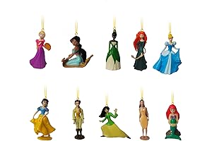 Cute Christmas Tree Princess Ornaments