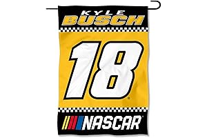 WinCraft Kyle Busch Double Sided Garden Banner Flag