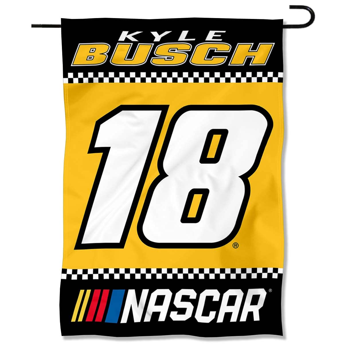 WinCraft Kyle Busch Double Sided Garden Banner Flag