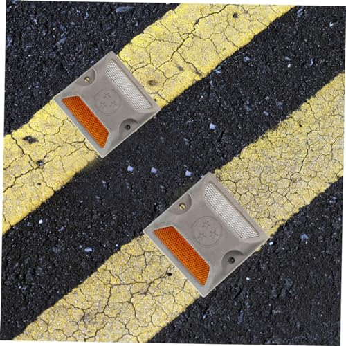 Cabilock 3pcs luces reflectoras para carretera miniatura 2