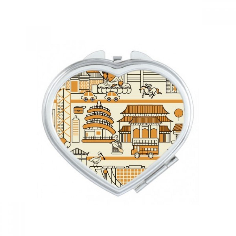 Miroir compact portable de Hong Kong pour vos retouches maquillage nomades