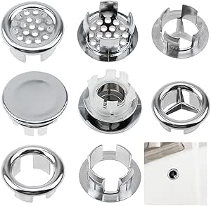 Lot De 2 Couvercles De Trou D'Évier De Cuisine Pour Évier De Cuisine