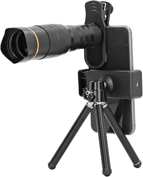 Multi Portable Cell Phone Camera Lens, 0. Ultra Wide Angle, 198 Degrees Fisheye Lens, Dual Adjustable Eyepiece System Camera Lens for Competition, Concerts, Travel, News