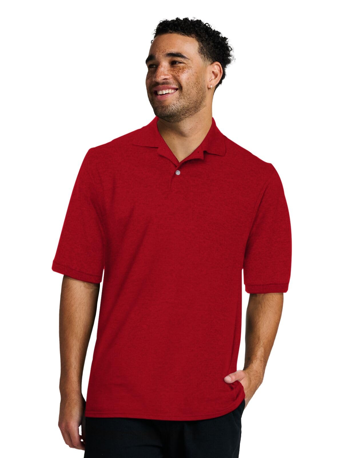 Jerzees Men's Short Sleeve Polo Shirts