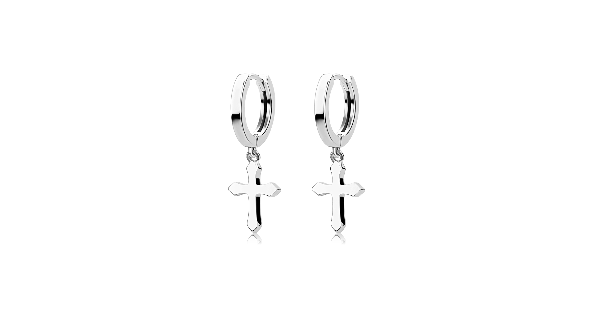 EXTRUDED CROSS DROP EARRING 十字架　ピアス EXTRUDED CROSS DROP EARRING 十字架 ピアス