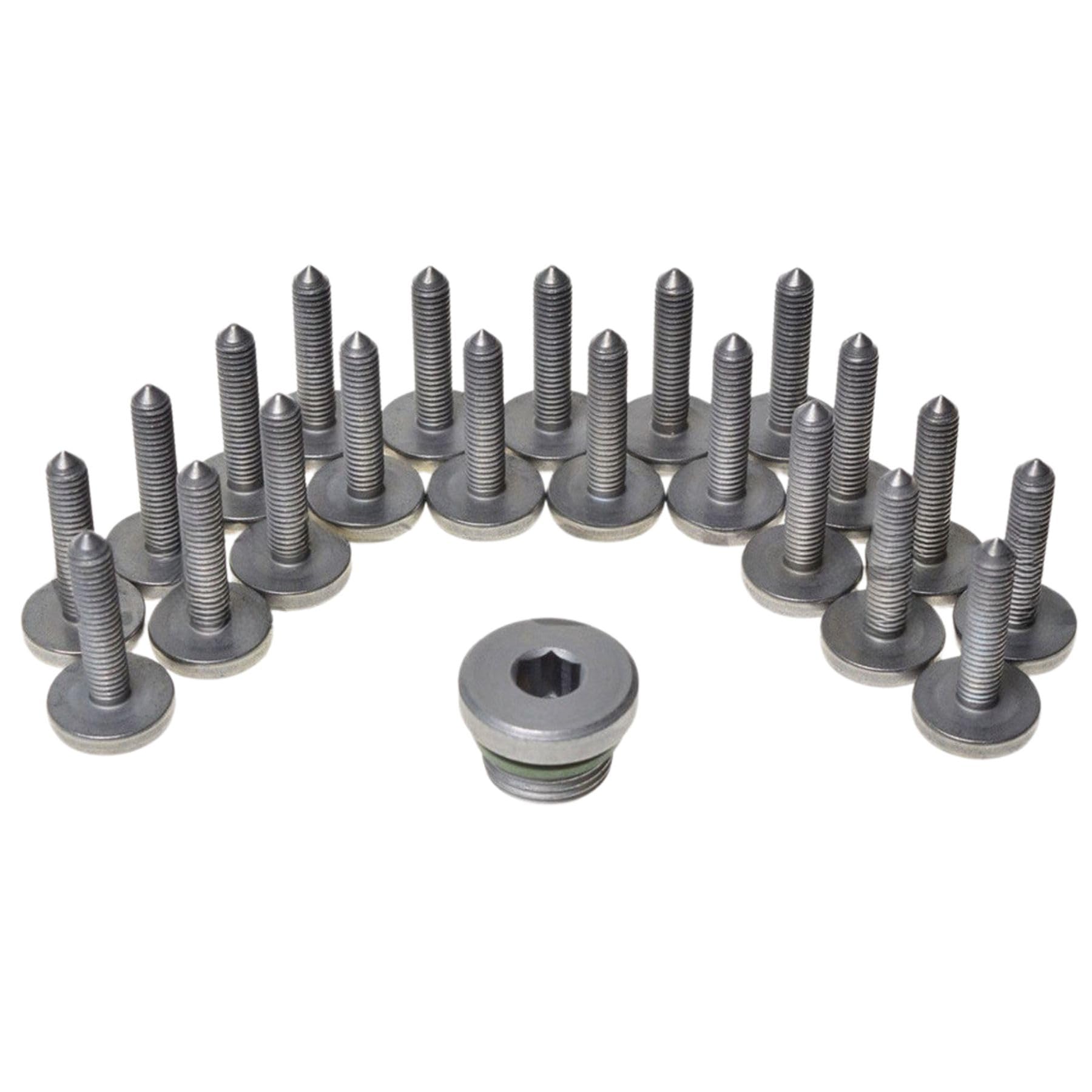 ZF 1068.298.062 Hydraulikfilter-Satz für BMW Automatikgetriebe mit ATF LifeguardFluid 6 + Dichtungen (Ölwechsel Set, 6-teilig)
