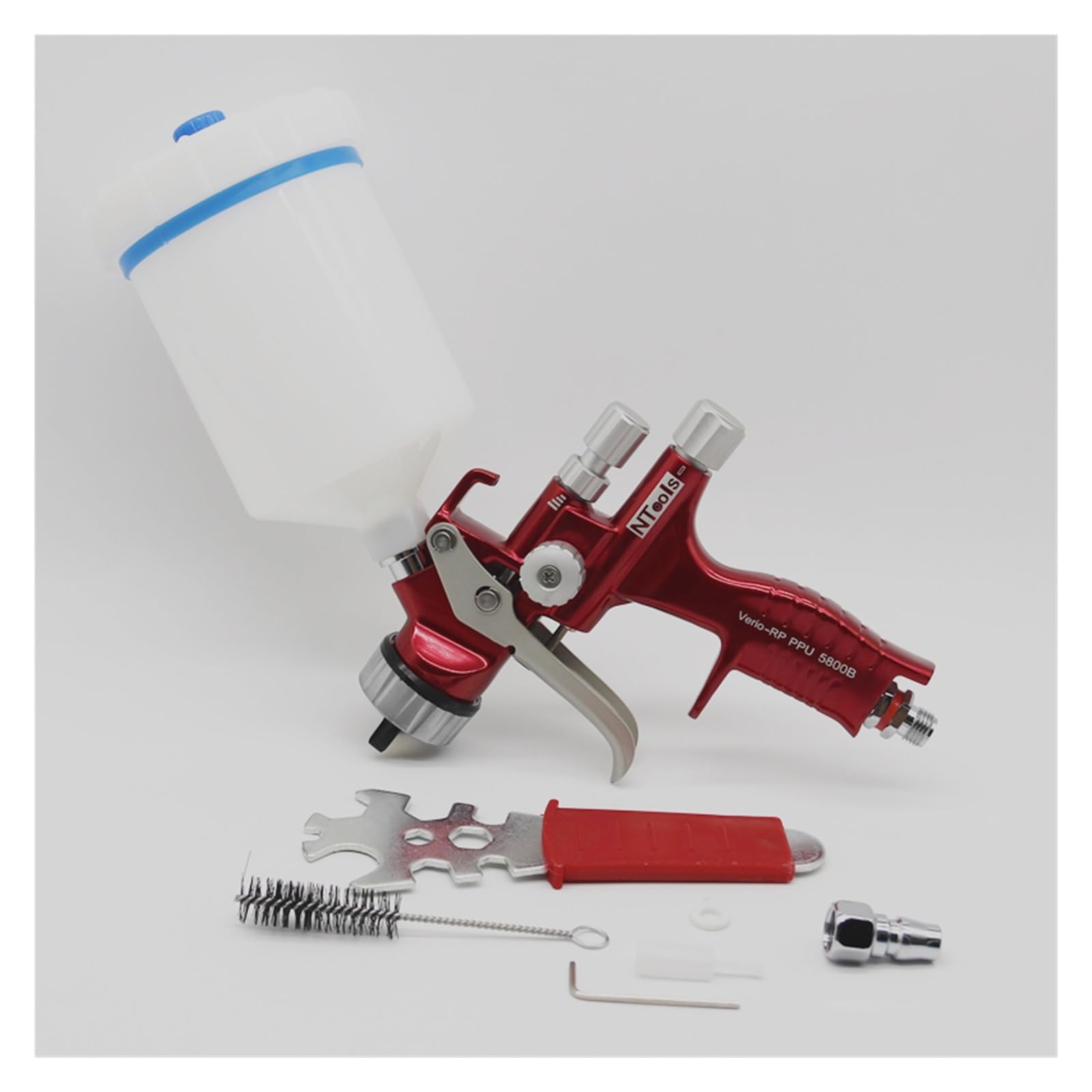 Pistolet peinture 1.3mm avec filtre à air actif pour finition zéro défaut