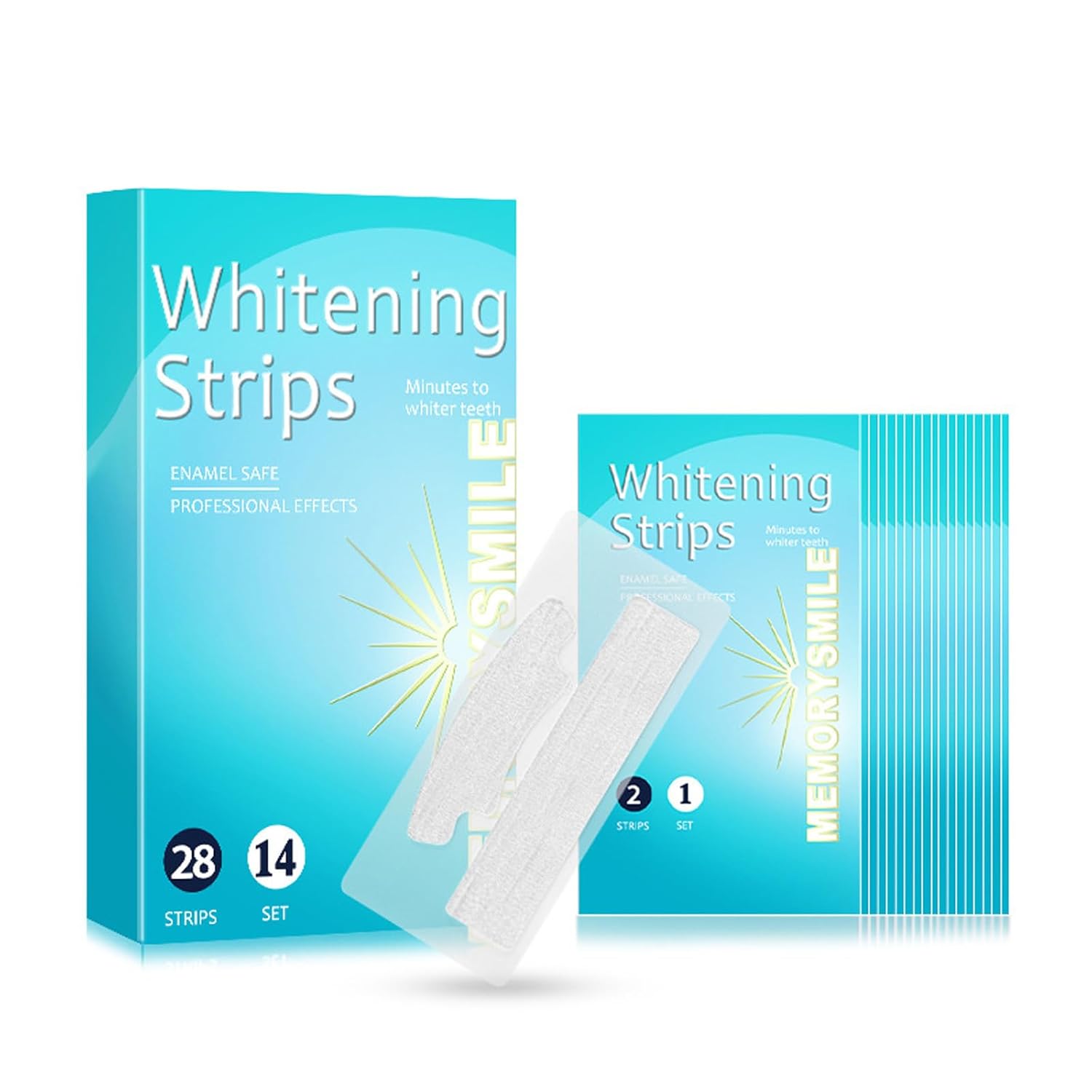 Teeth Whitening Strips Comfortable for Sensitive Teeth Enamel Safe for Whiter Teeth Whitening Strips Without The Sensitivity Gentle