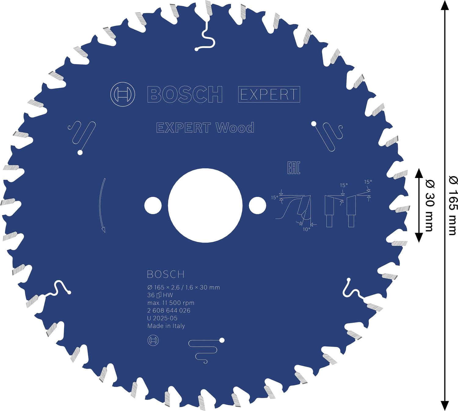 Bosch 1x Tarcza pilarska EXPERT Wood