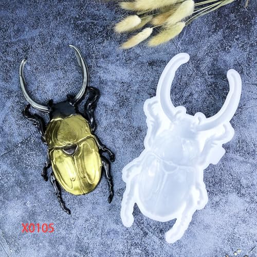 Moule silicone papillon de nuit à texture fine pour suspension murale - 6
