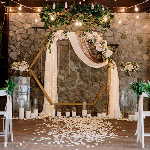 Neo Loons IVORY ARTIFICIAL PETALS-1000 1000 Pcs Artificial Silk Rose Petals Decoration Wedding Party Color Ivory thumb #5