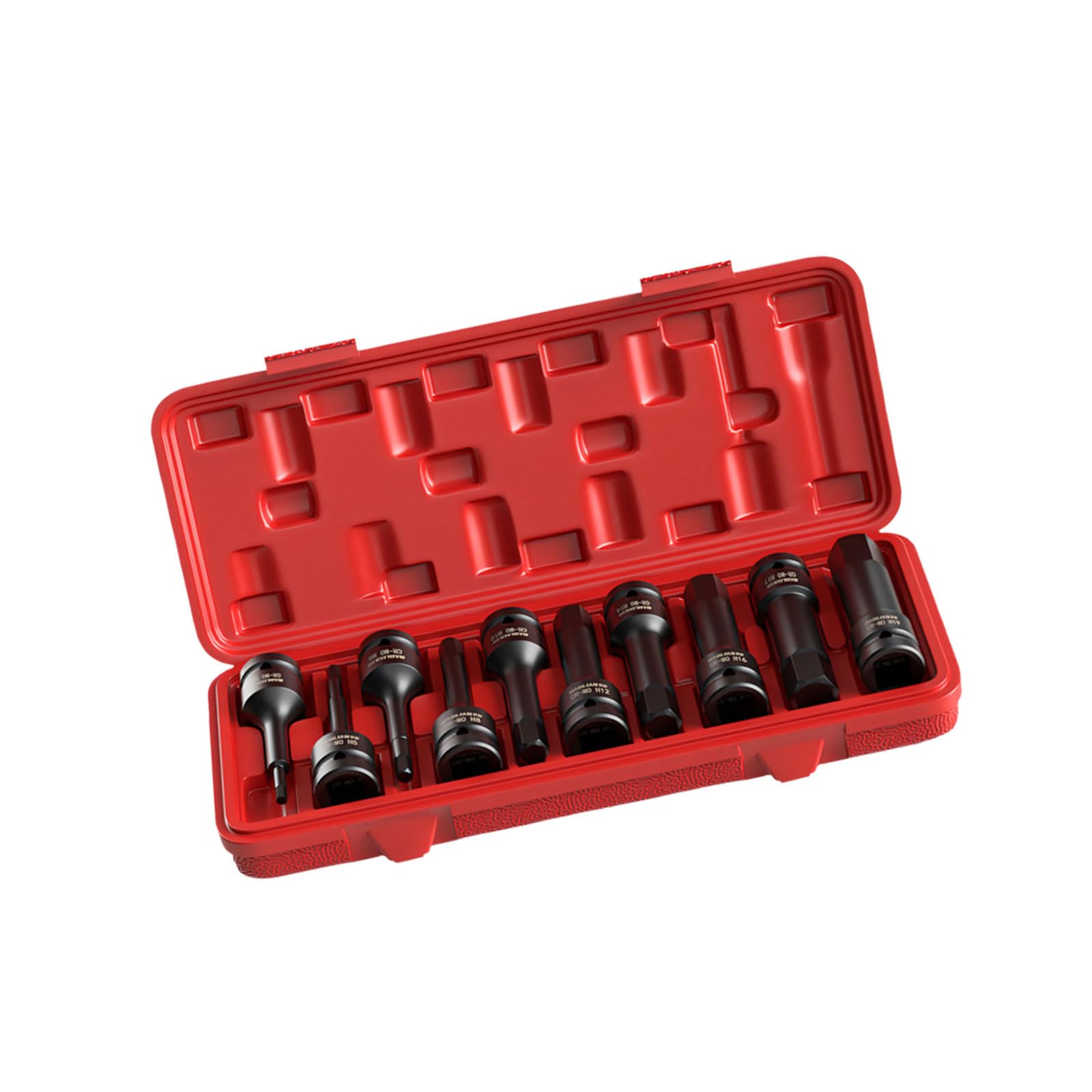 1/2" Drive Socket Set Screwdriver Bit Ratchets Torques Wrench Hexagonal Shank Professional Car Screwdriver Bit Set