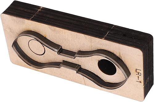 Miniatura 8 de Troquel de corte de cuero para bricolaje, troquelado de cuero de corte de metal, cortador de troquelado de acero de aleación para manualidades de