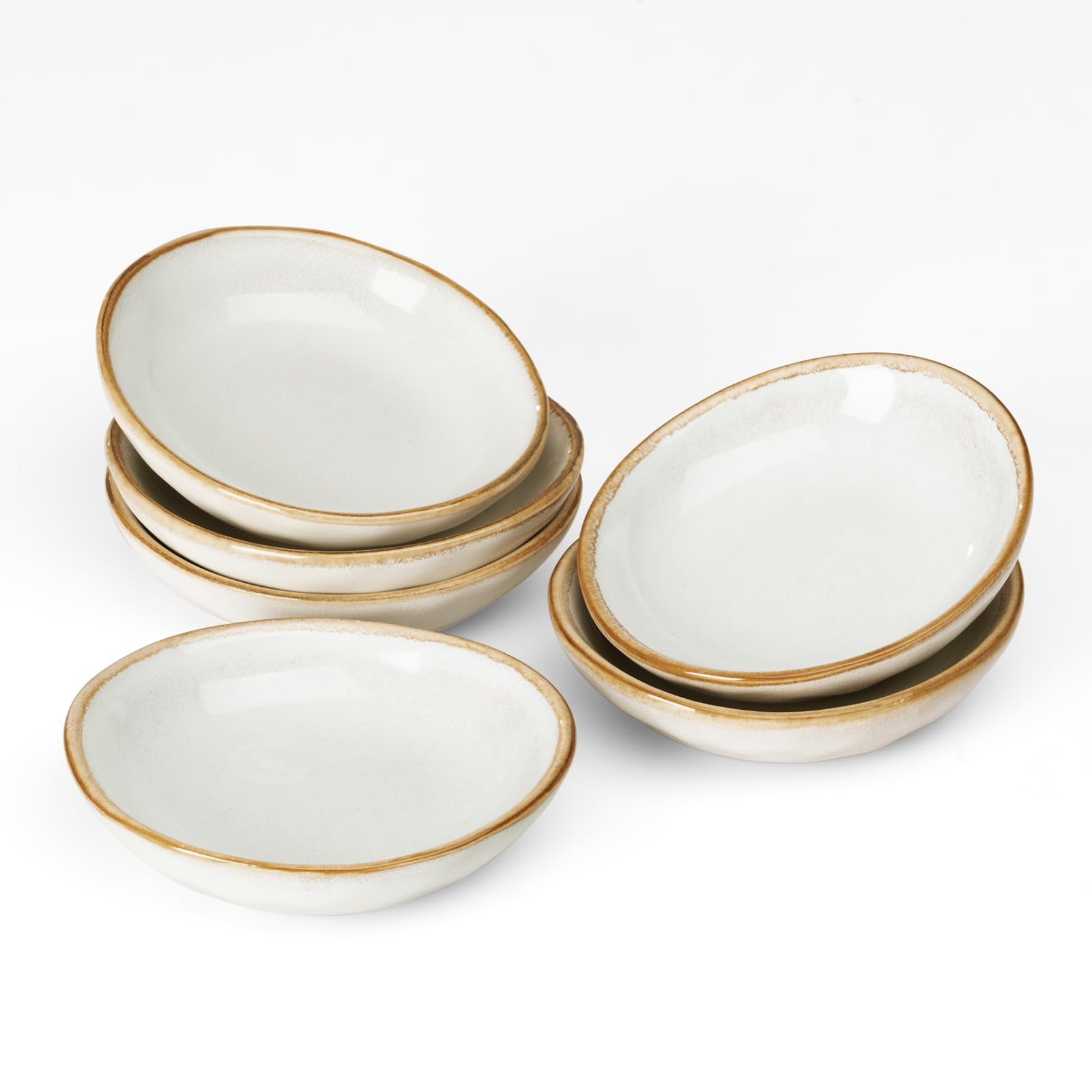 Bols en céramique pour cuisine et table lot de 6 coupelles cappuccino