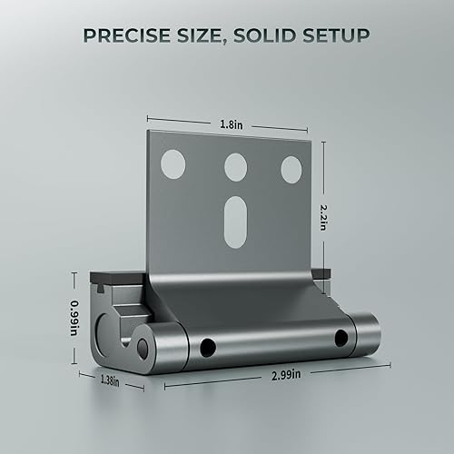 Miniatura 2 de Paquete de 2 cerraduras de refuerzo de puerta de seguridad para el hogar, a prueba de niños, cerradura de puerta para seguridad de niños, tapón