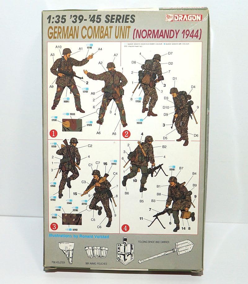 ドラゴンモデルズ 1/6 フィギュア アメリカき軍空挺師団 ノルマンディ1944 WW.II アメリカ軍レンジャー部隊 ノルマンディ1944 (プラモデル