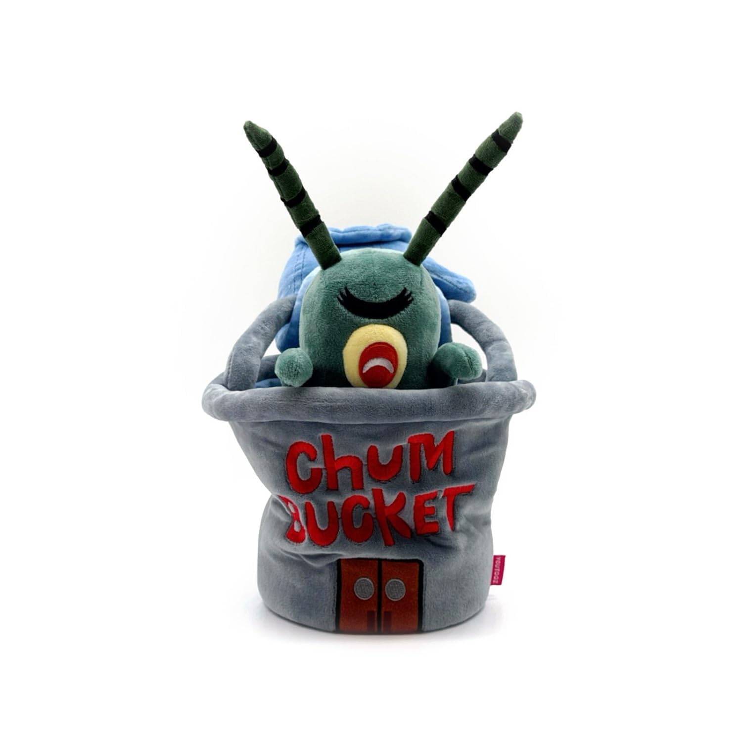 Youtooz Plankton Chumbucket 9" Plush - Chumbucket Plankton Stuffed Animal from Spongebob Squarepants