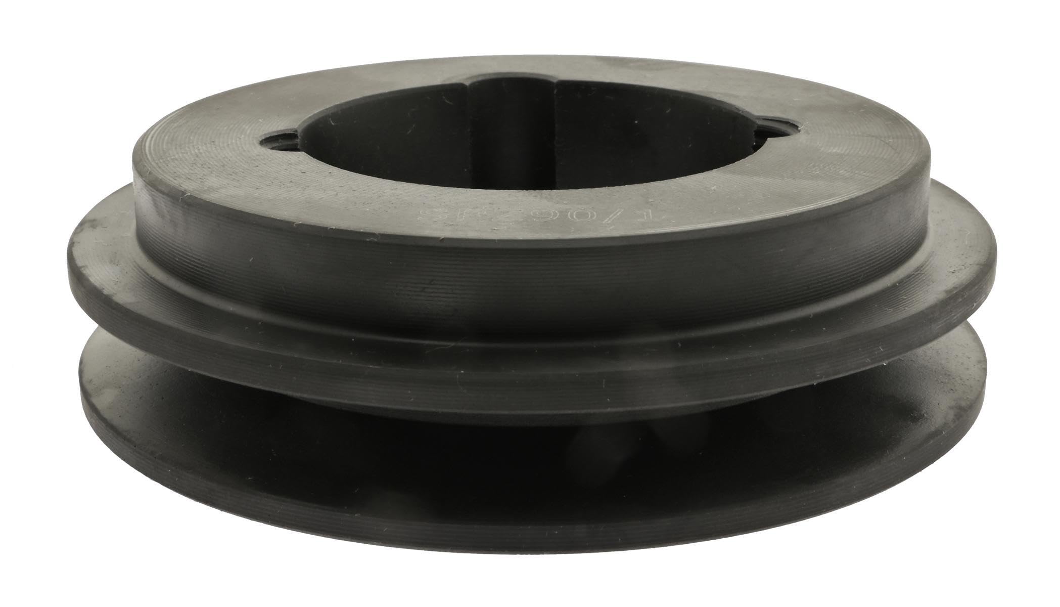Produktbild von Keilriemenscheibe SPZ 1 X 132 Mm + Buchse 1610 – Inklusive Bohrung – Für Antriebstechnik