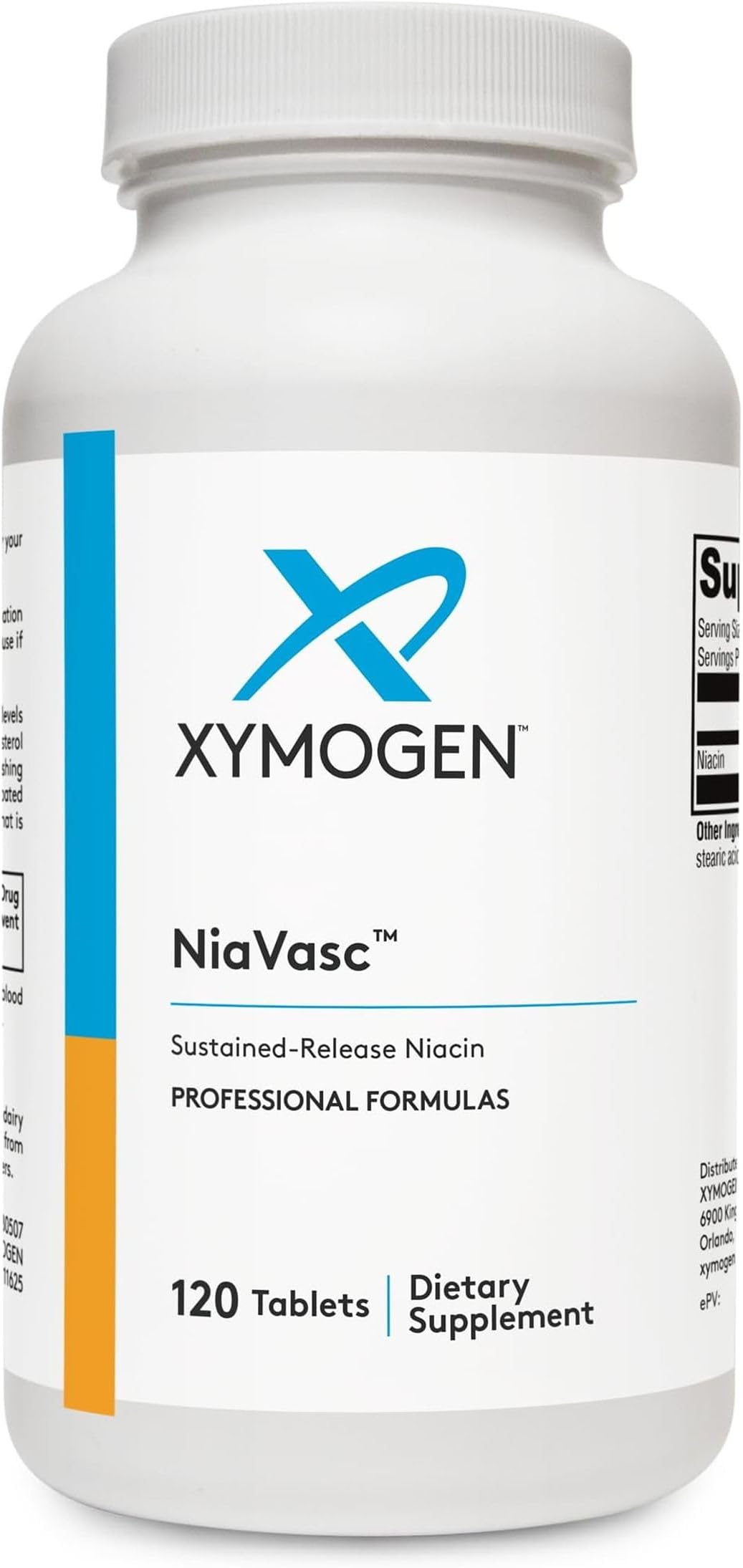 Xymogen - Nia Vasc 500mg Time Release- 120 Tab